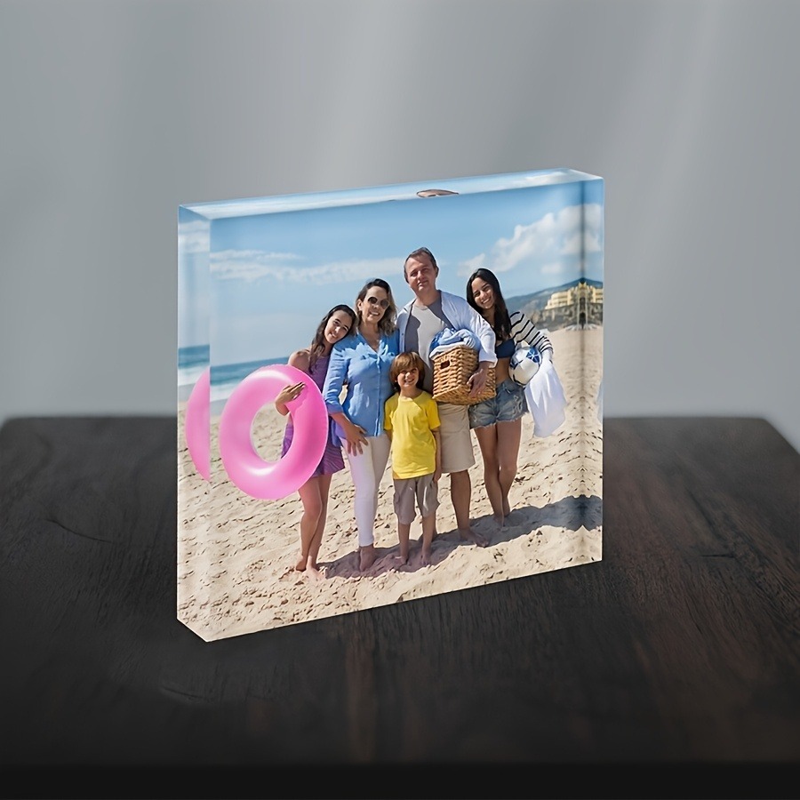 1PC Custom Photo   Acrylic Per - Photo Acrylic Block avis et prix
