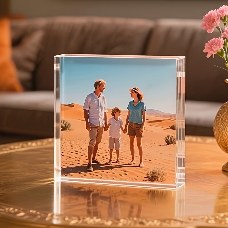 1PC Custom Photo   Acrylic Per - Photo Acrylic Block avis et prix