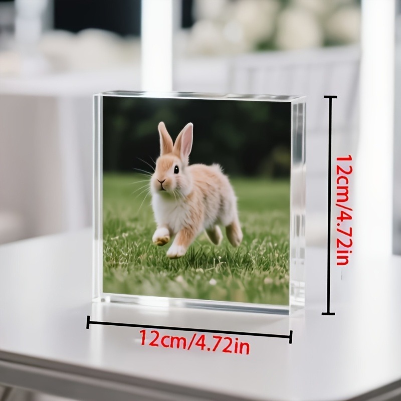 1PC Custom Photo   Acrylic Per - Photo Acrylic Block avis et prix