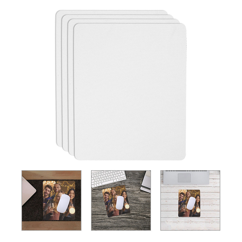 4Pcs Sublimation Mouse Pads Bl - Mouse Pad Blank Sublimation avis et prix