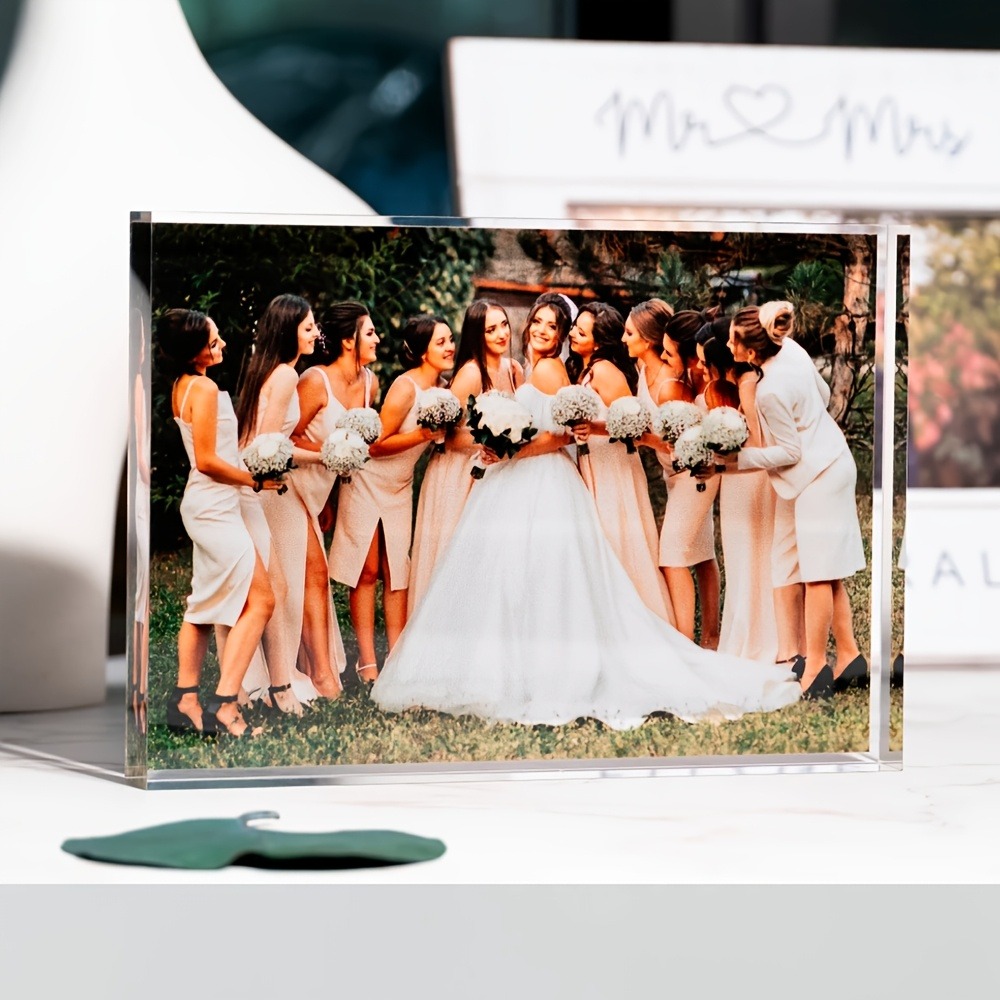 Personalized 3D Acrylic Photo  - Photo Acrylic Block avis et prix