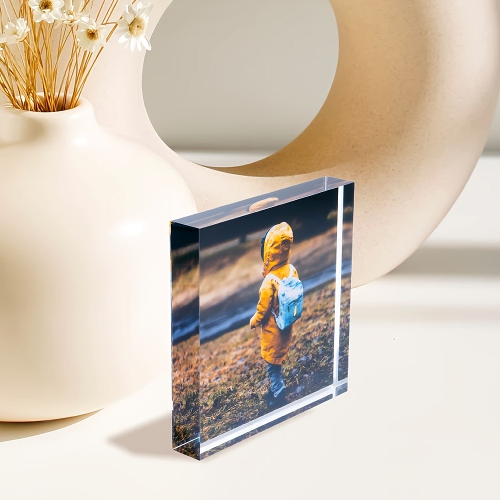 Personalized 3D Acrylic Photo  - Photo Acrylic Block avis et prix