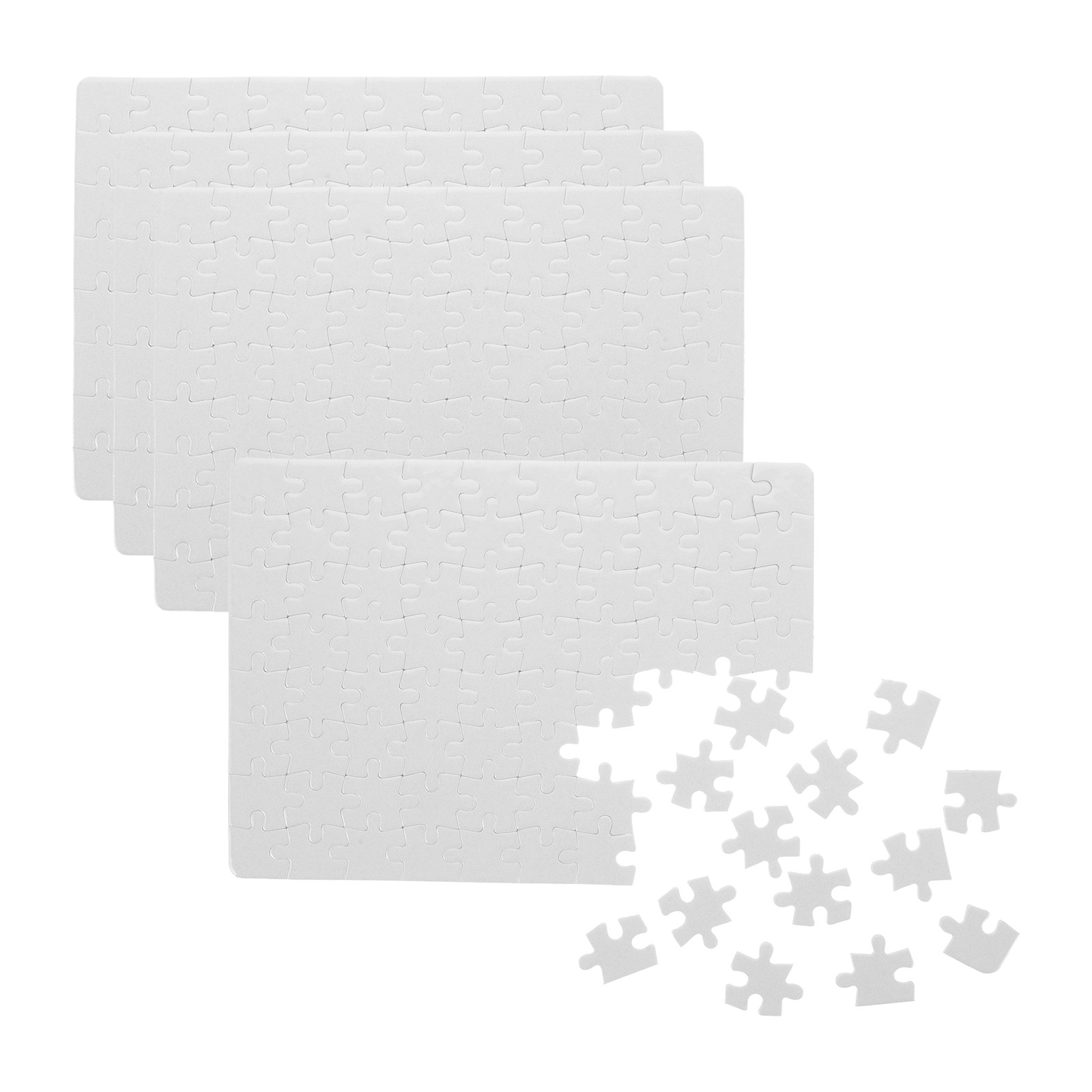 4 Sheets Sublimation Blank Puz - Puzzle Blank White avis et prix