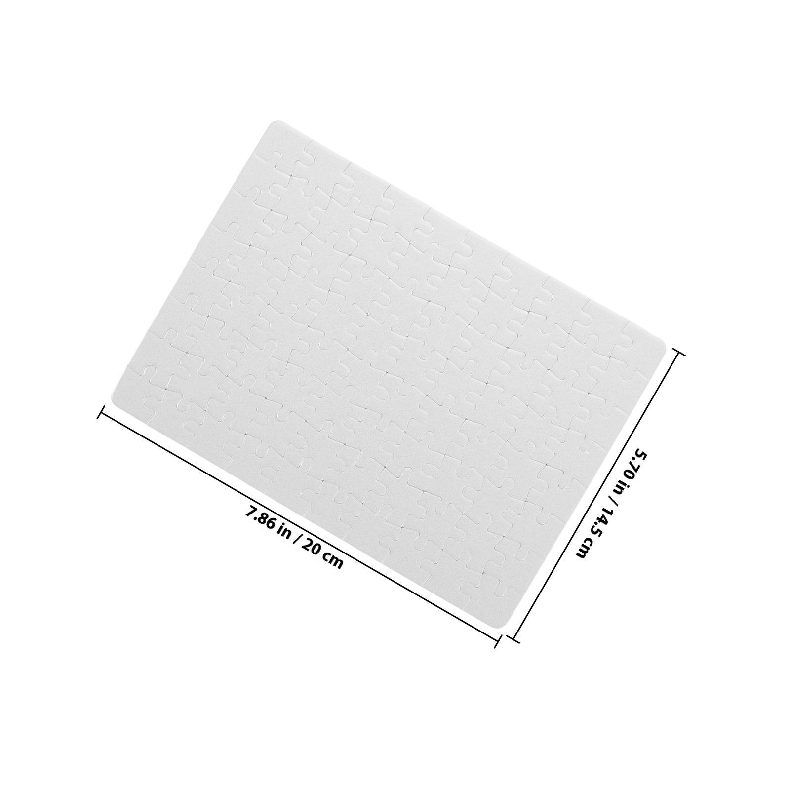 4 Sheets Sublimation Blank Puz - Puzzle Blank White avis et prix