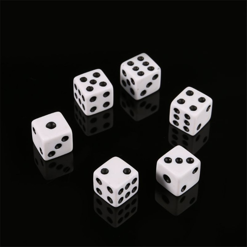 50PCS 8MM 10MM Square Point Di - Puzzle Blank White avis et prix