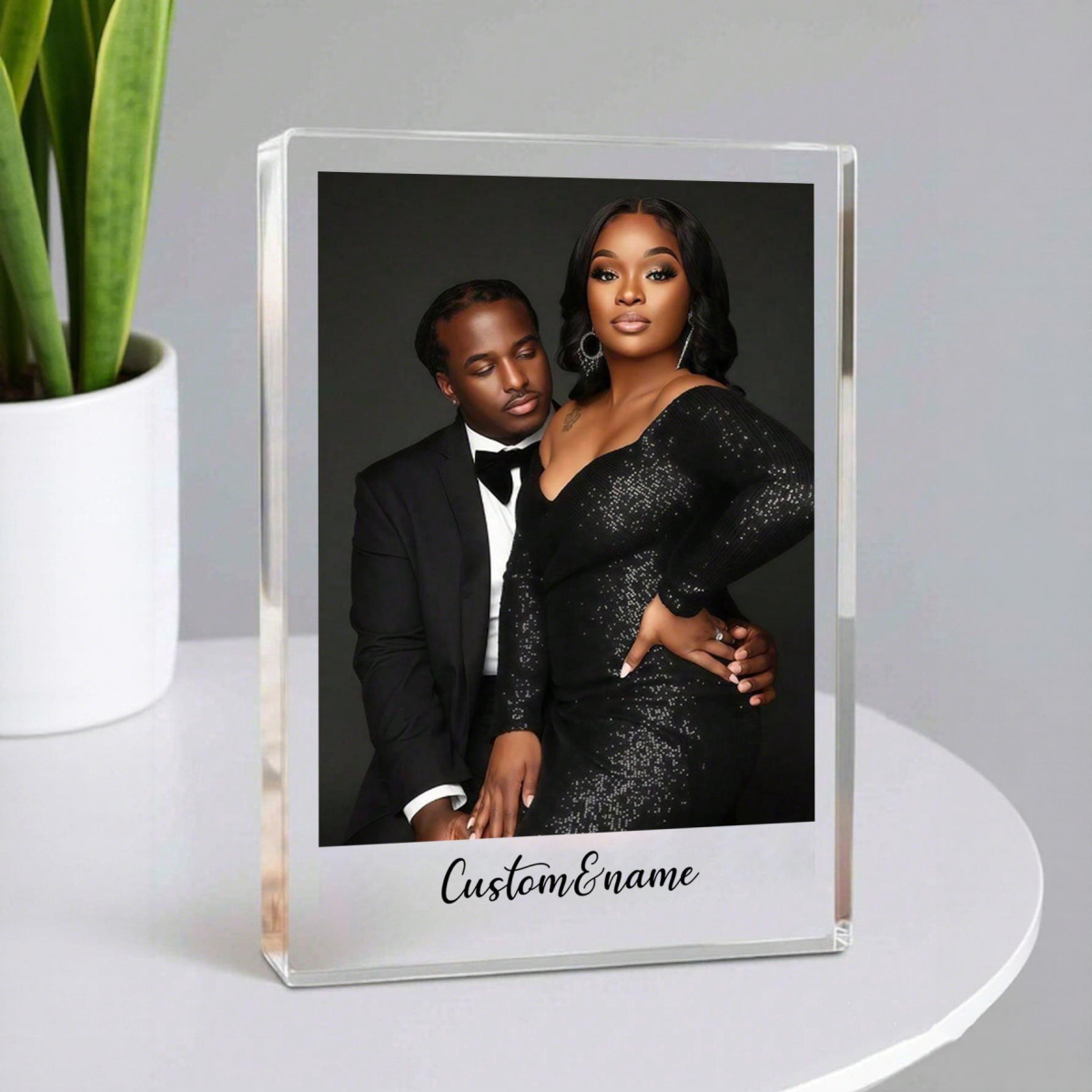 1 Custom Acrylic Plaque – Cust - Photo Acrylic Block avis et prix