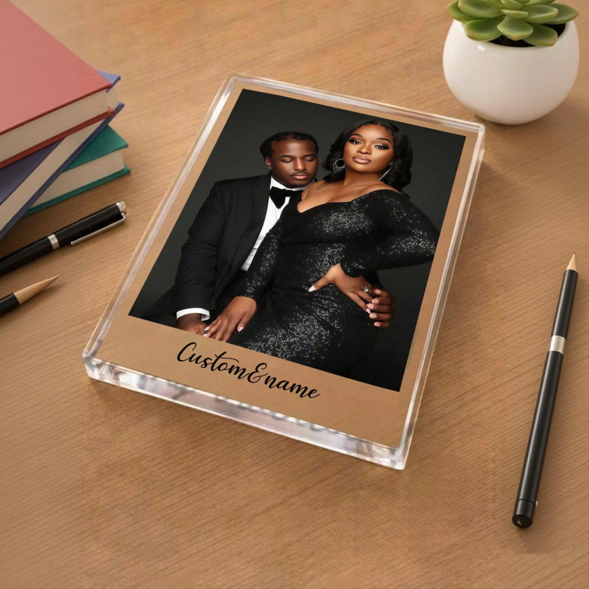 1 Custom Acrylic Plaque – Cust - Photo Acrylic Block avis et prix