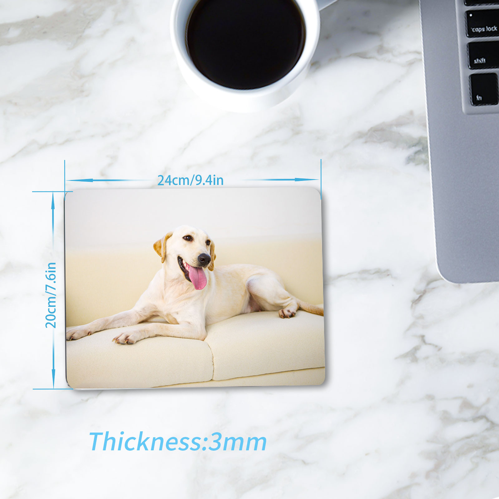 8pcs Sublimation Mouse Pad Bla - Mouse Pad Blank Sublimation avis et prix