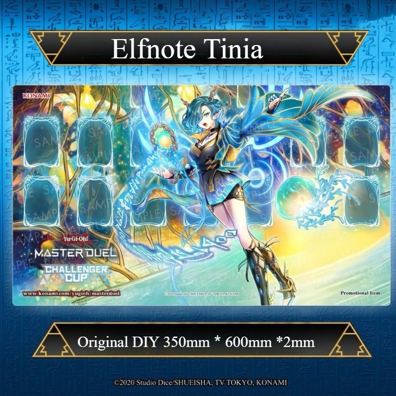 Yugioh Elfnote Tinia Play Mat  - Door Mat Blank avis et prix