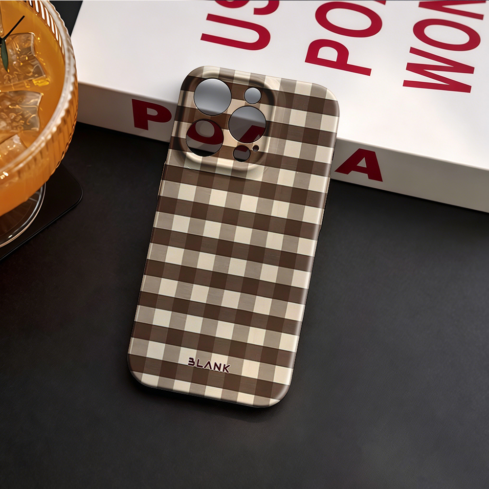 Mocha Cow Print For iPhone 17  - Phone Case Blank Print avis et prix