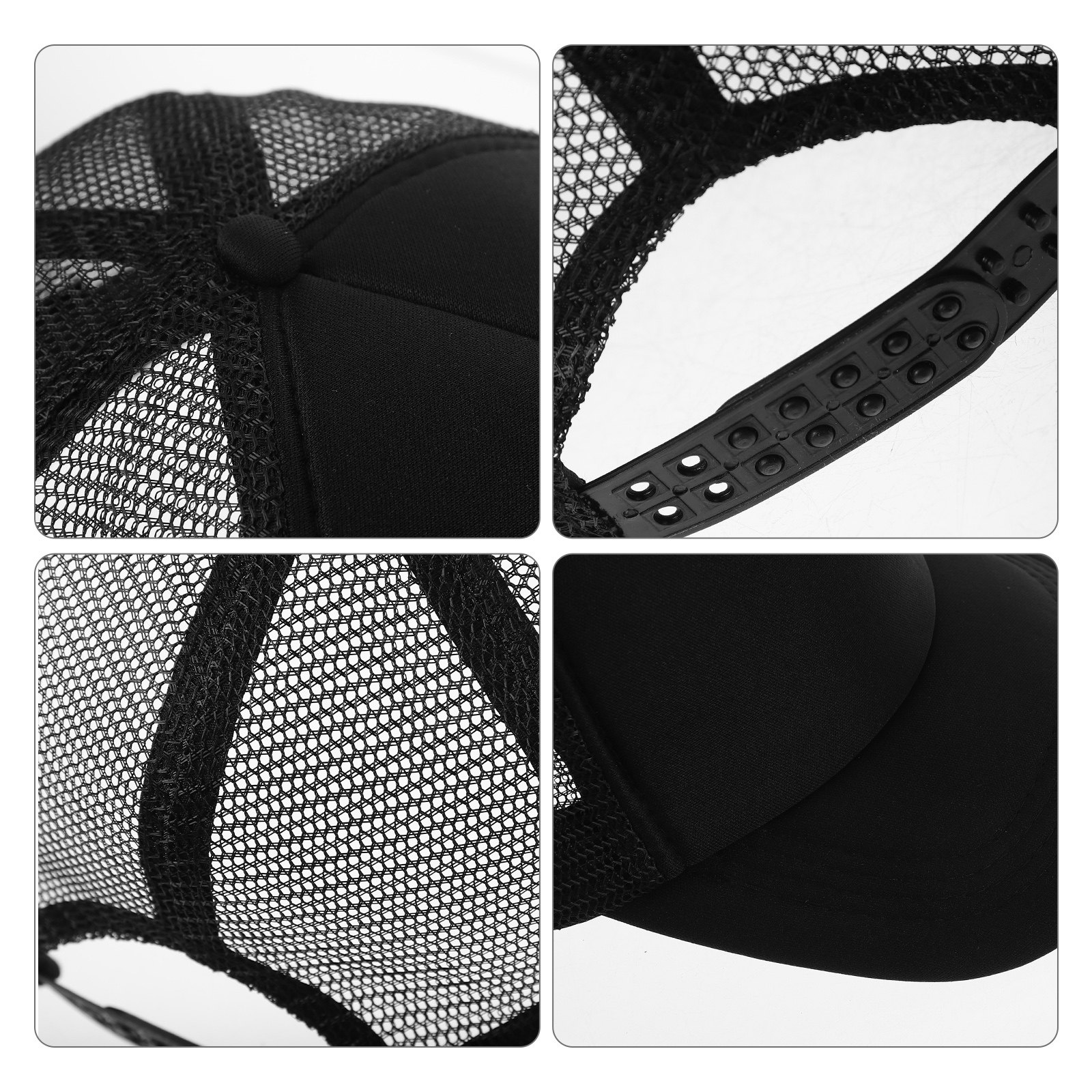 10 Black DIY Blank Mesh Baseba - Hat Sublimation Blank avis et prix