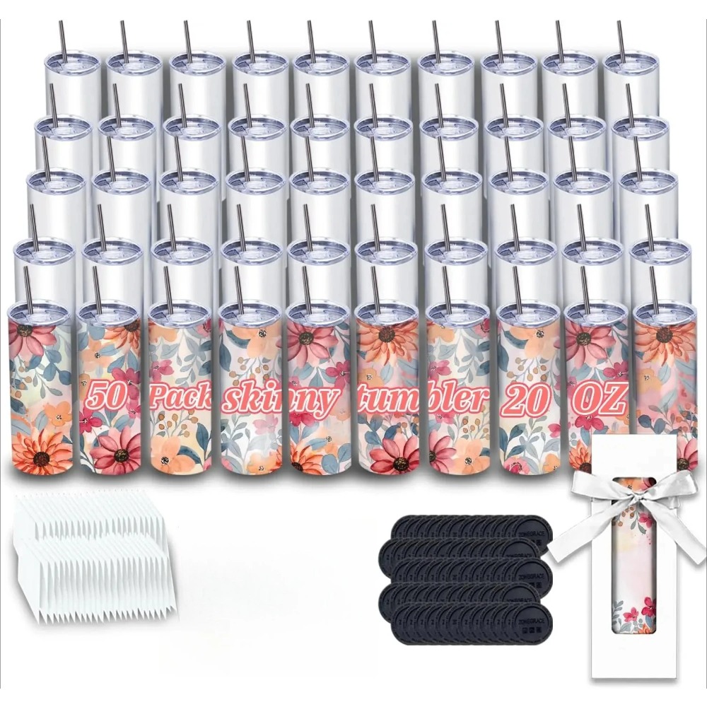 Accessorie 50 Pack Sublimation - Tumbler 20Oz White avis et prix