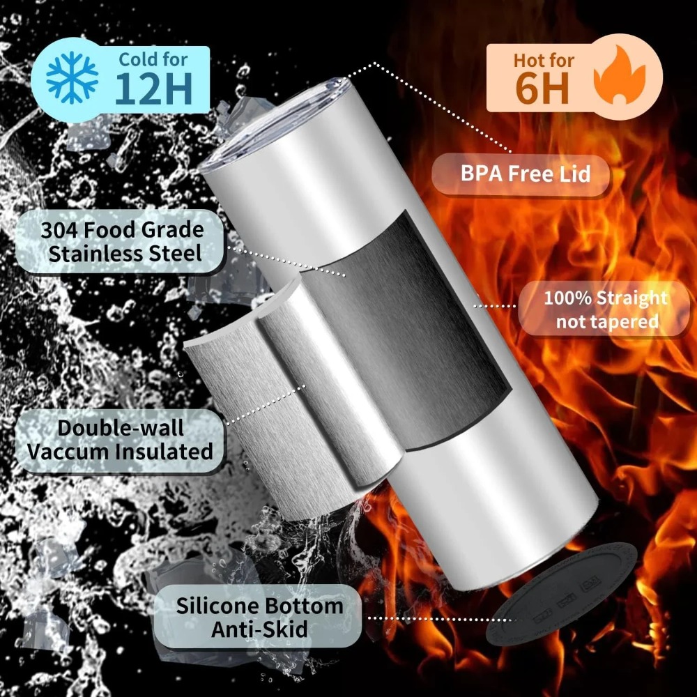 Accessorie 50 Pack Sublimation - Tumbler 20Oz White avis et prix