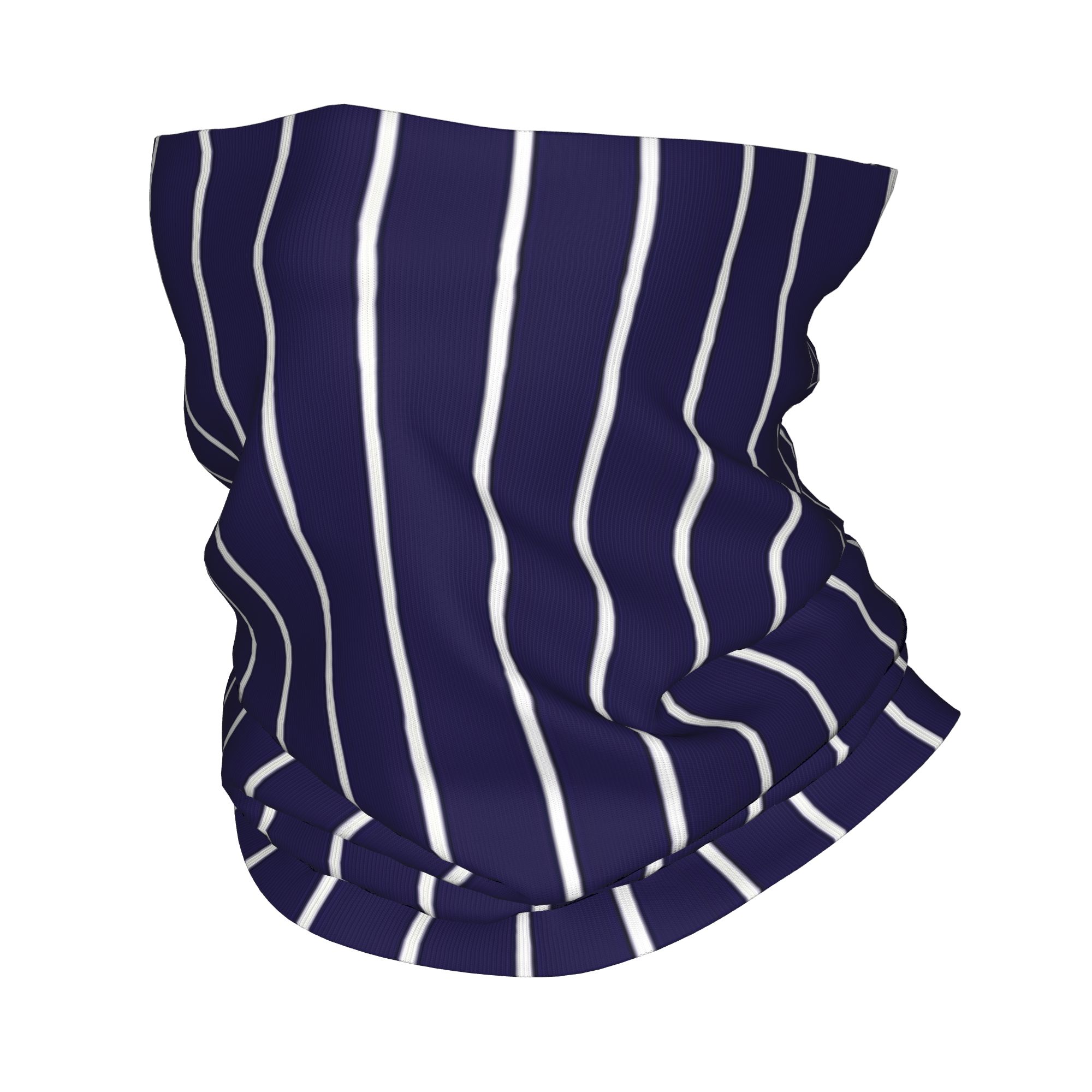 Navy Blue and White stripes Pi - Bandana Blank White avis et prix