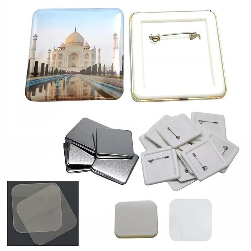 DIY 50mm Square Badge Machine  - Button Badge Blank avis et prix