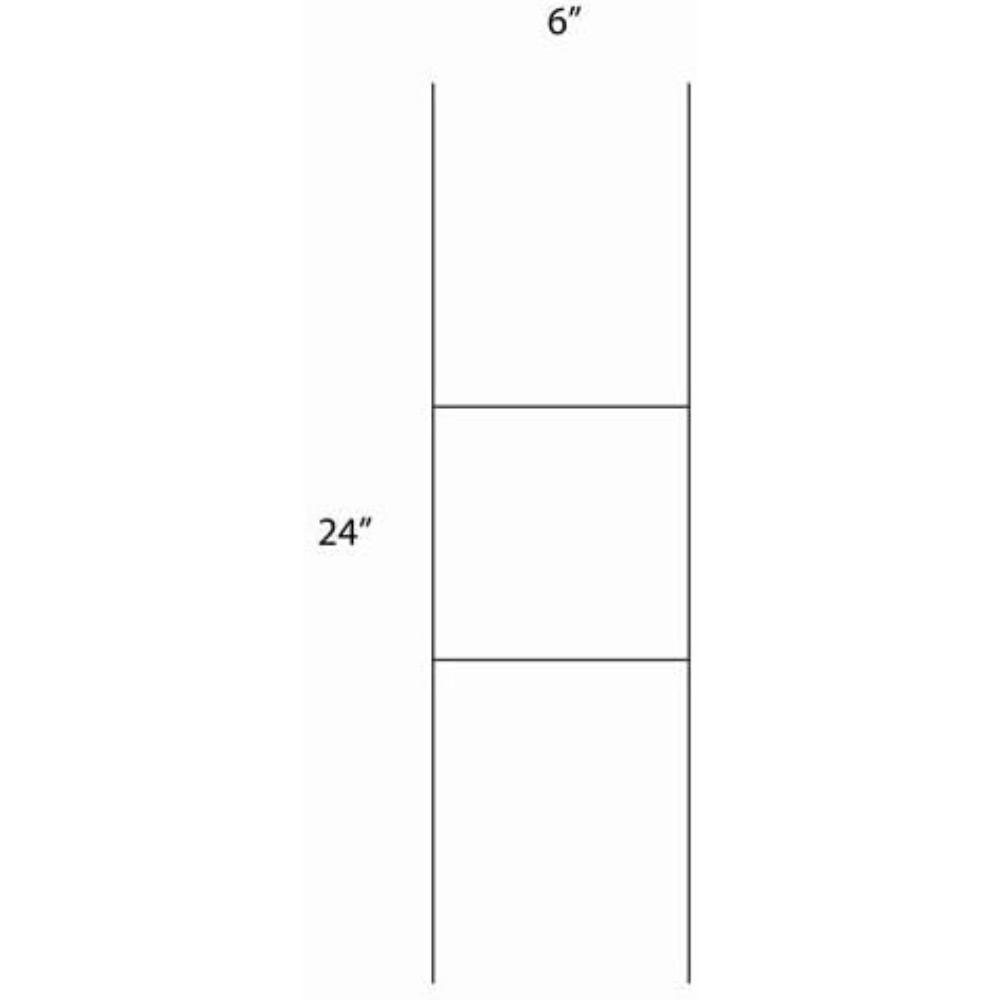 US Shipped  50 Pack 18x24 Blan - Yard Sign Blank avis et prix