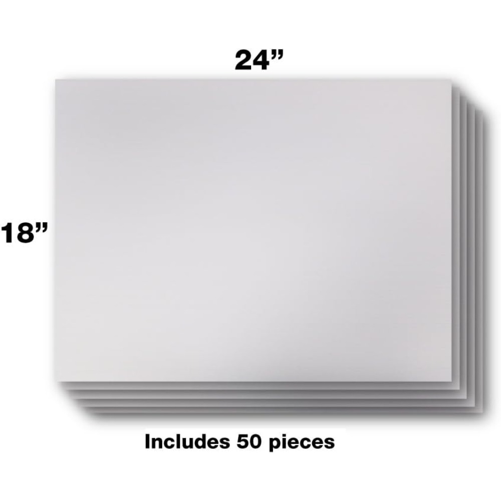 US Shipped  50 Pack 18x24 Blan - Yard Sign Blank avis et prix