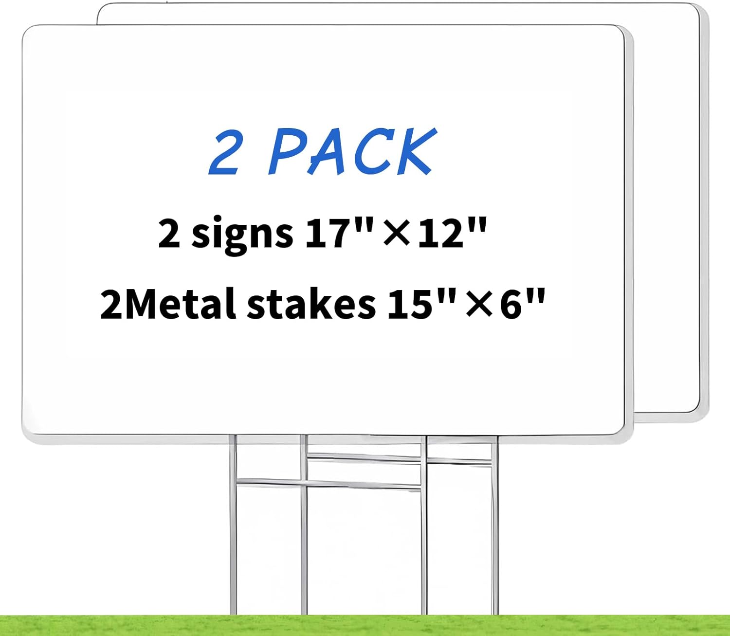 Blank Yard Signs with Stakes,  - Yard Sign Blank avis et prix