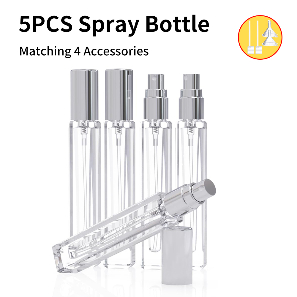 5-Piece Cologne Atomizer Empty - Water Bottle Blank avis et prix