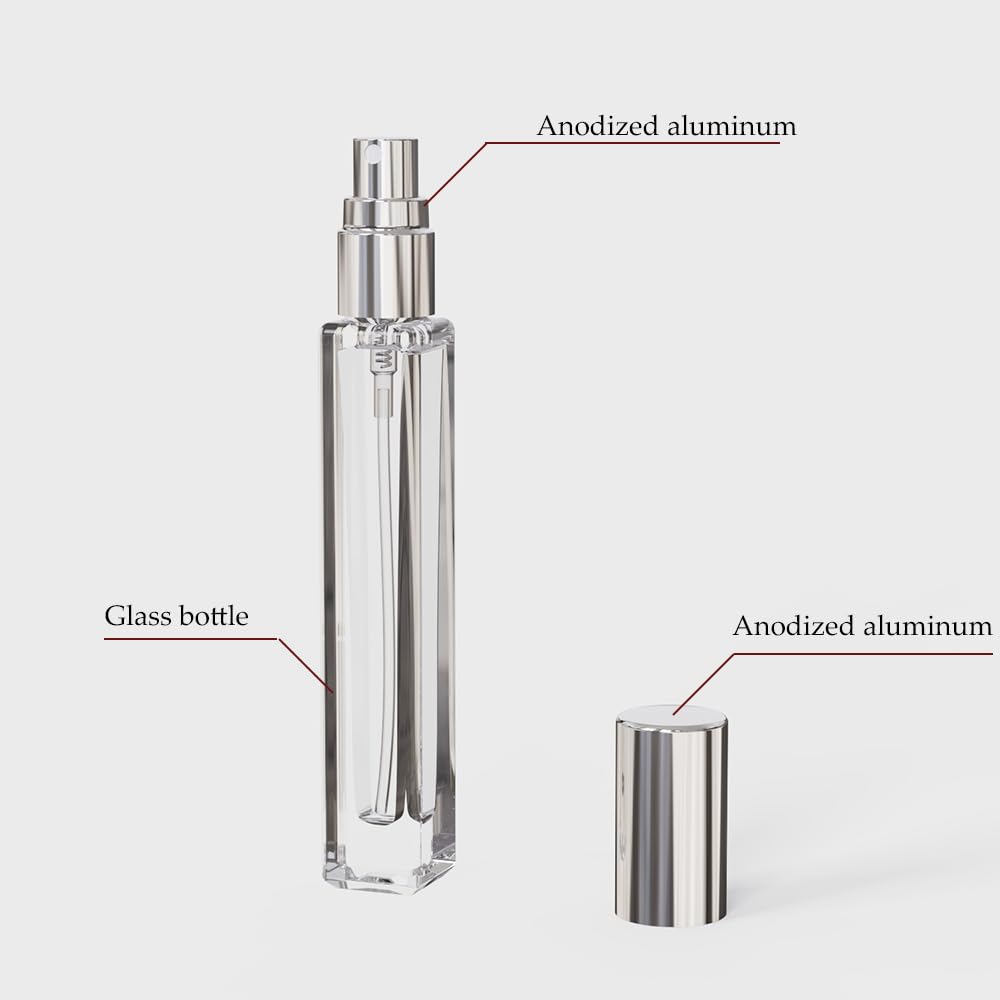 5-Piece Cologne Atomizer Empty - Water Bottle Blank avis et prix