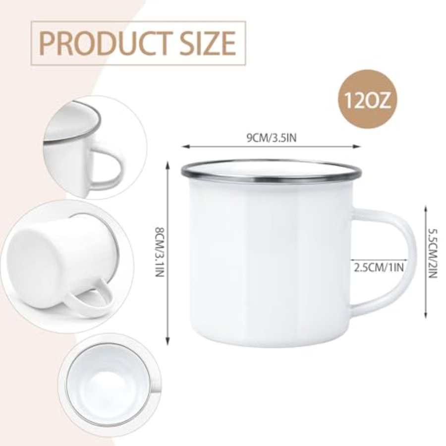 16 Pack Sublimation Blanks Ena - Sublimation Mug White avis et prix