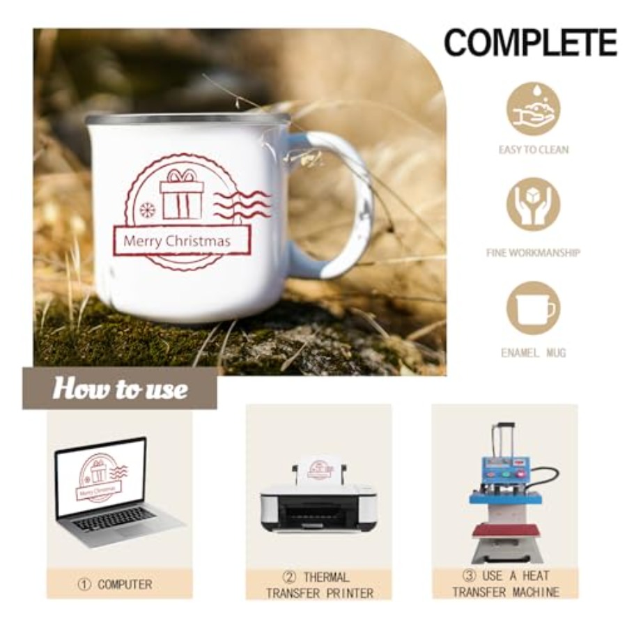 16 Pack Sublimation Blanks Ena - Sublimation Mug White avis et prix