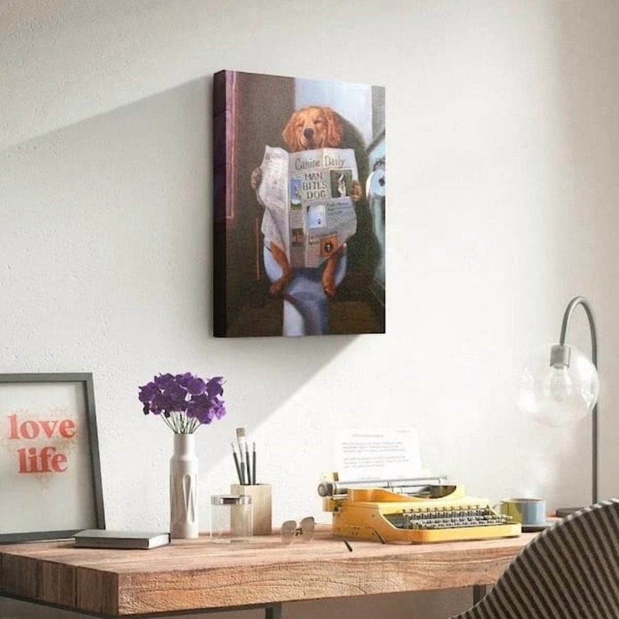 Direct Dog Gone Funny Graphic  - Canvas Wrap Ready avis et prix