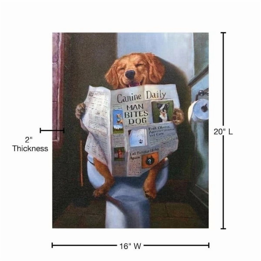 Direct Dog Gone Funny Graphic  - Canvas Wrap Ready avis et prix