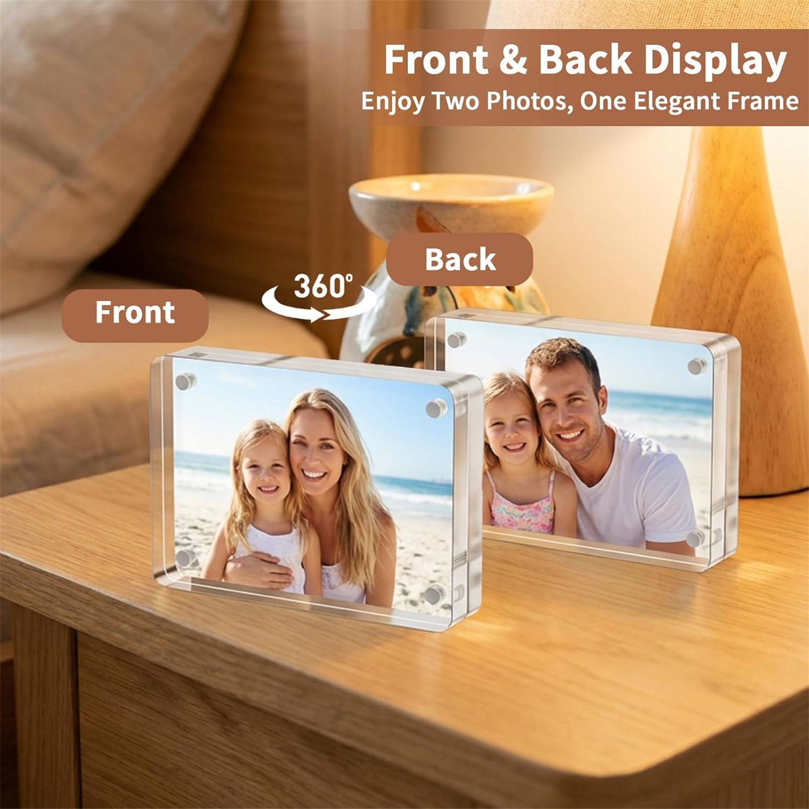 Acrylic Magnetic Photo Frame 2 - Photo Acrylic Block avis et prix