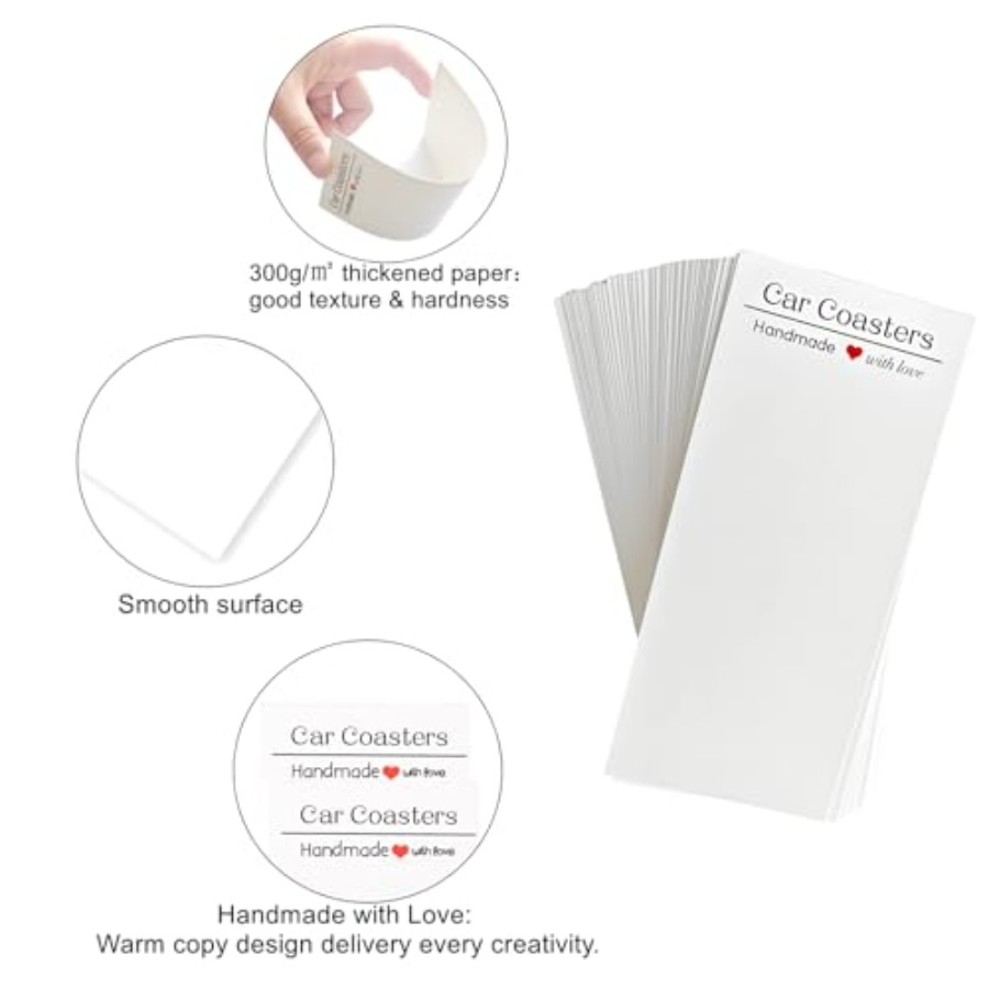 Sets Car Coaster Packaging for - Coaster Sublimation Blank avis et prix