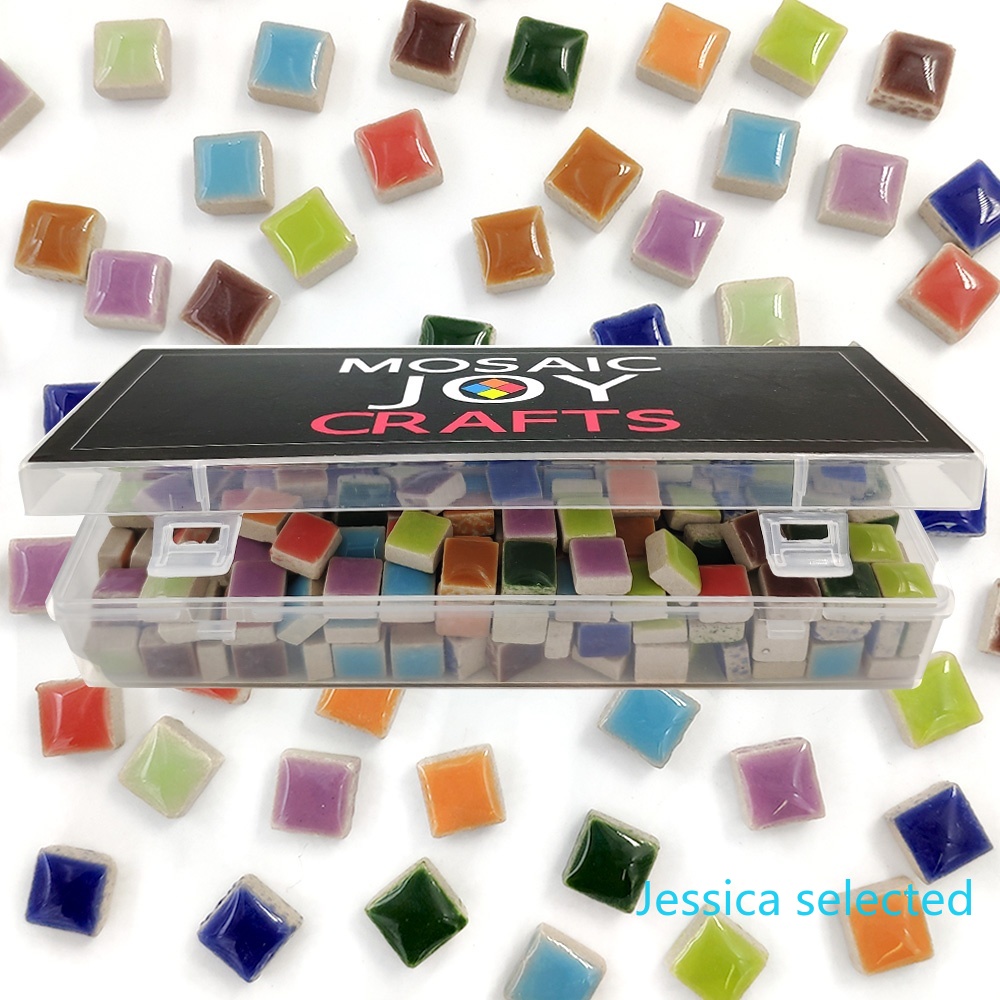 100g DIY Ceramic Mosaic Tiles  - Ceramic Tile Blank avis et prix