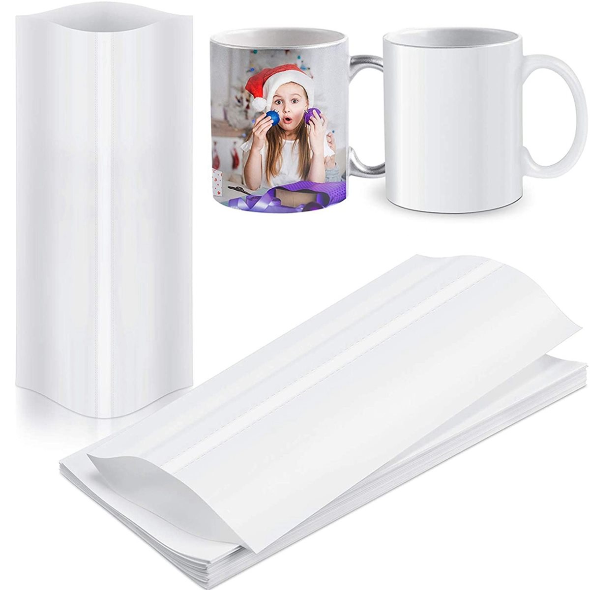 BAAE 420Pcs Sublimation Shrink - Sublimation Mug White avis et prix