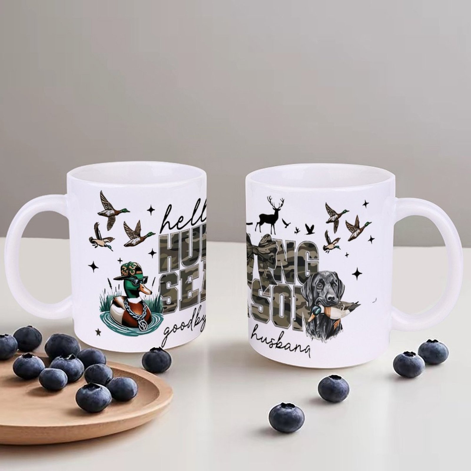Hello Hunting Season Goodbye H - Sublimation Mug White avis et prix